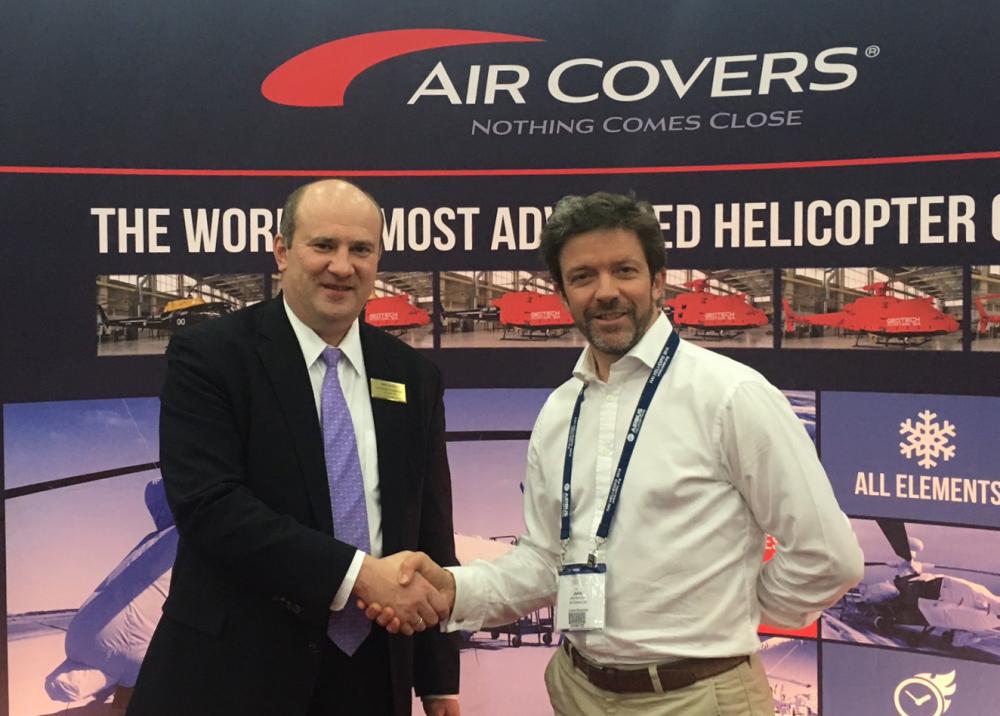 Партнёрство Air Covers и Jet Transfer подтвердили на Heli Expo 2016