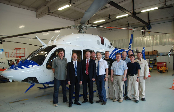  Передача первого Bell-429 новому владельцу в Казани